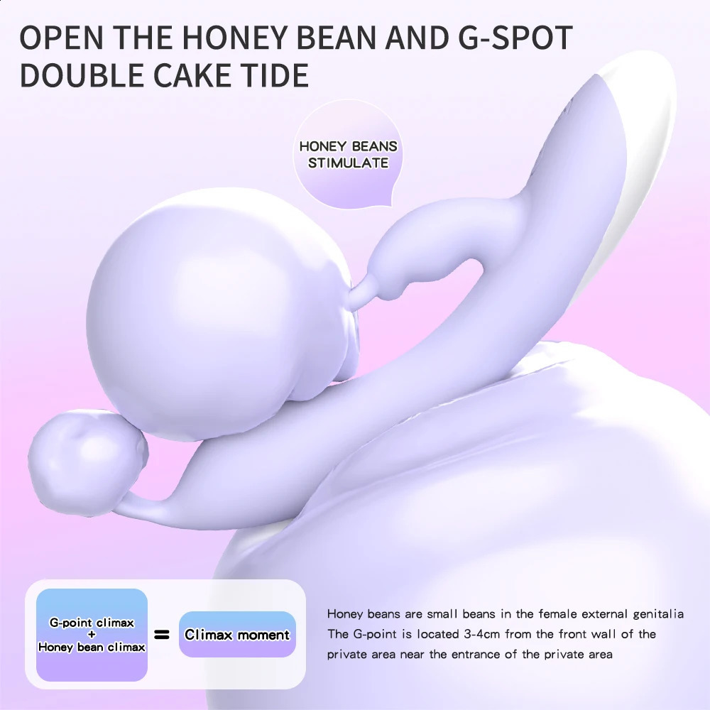 Rabbit vibrator female vaginal massager Clit stimulator Gspot dildo adult sex toy 240914