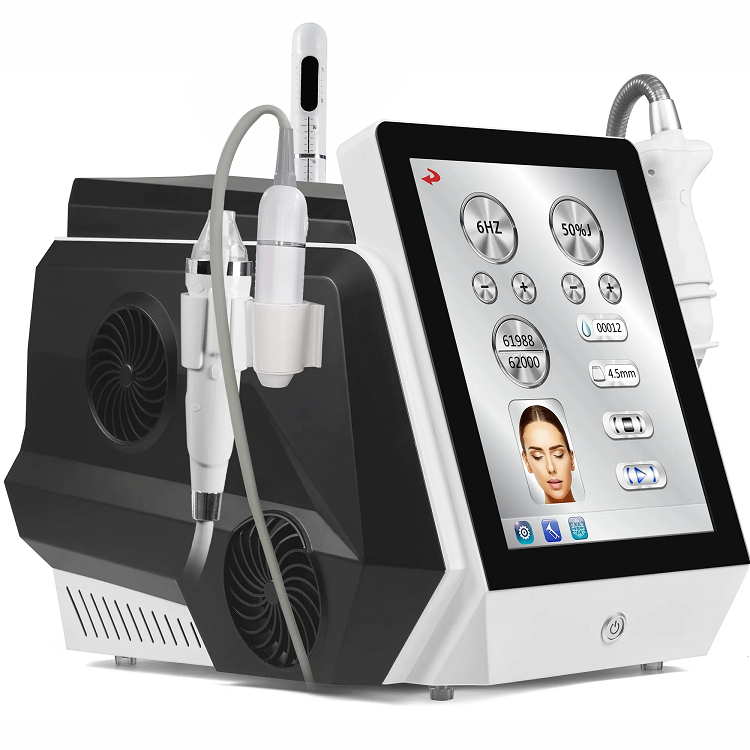 6 in 1 12D HIFU Non-Invasive Face Lift Skin Tightening Vaginal Tightening Smas Facial Treatment HIFU Machine