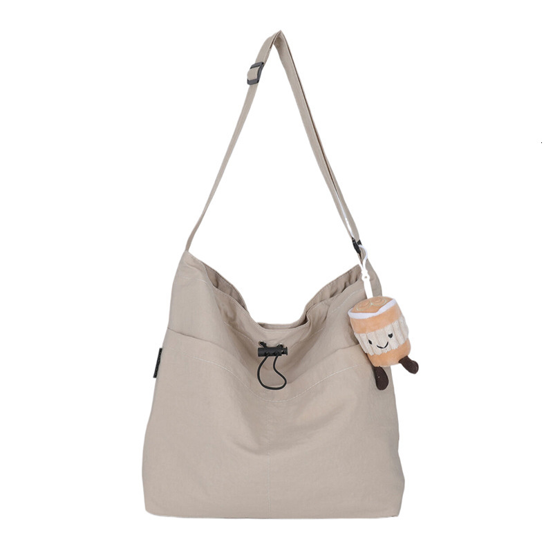 2025 Women's Leisure Personalized Design Shoulder Bag New Fashionable Fabric Single Shoulder Large Capacity Handbag Class Commuter Crossbody Bag 