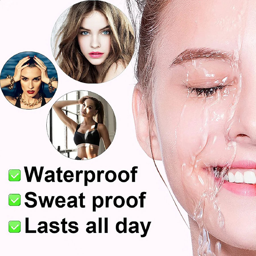 Waterproof Eyebrow Pen Microblading Eyebrow Pencil With 4 Split Head Natural Looking Brows Makeup 5 Colors 240914
