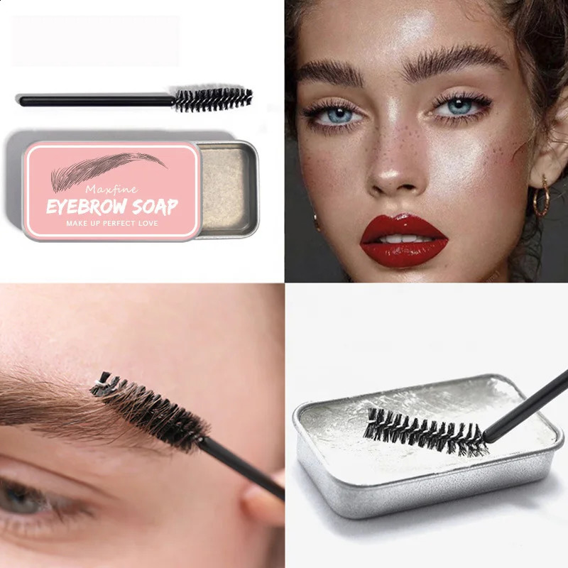 Transparent Eyebrow Wax Waterproof Durable Three Dimensional Natural Not Easy To Remove Makeup 240914
