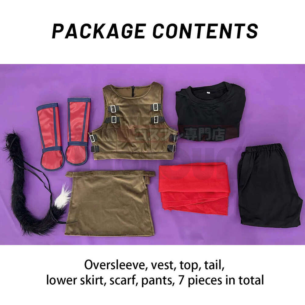 HOLOUN Delicious In Anime Izumi Hitomi Asebi Cosplay Costume Wig Tops Skirt Vest Scarf Cos Convention Halloween Christmas