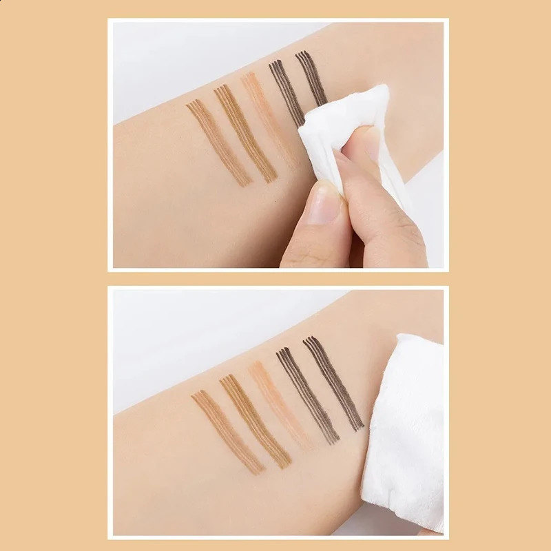 4 Point Eyebrow Pencil Enhance Eyebrow Waterproof Liquid Eyebrow Pen Natural Makeup Long Lasting Makeup Fashion Girl Brow Pencil 240914