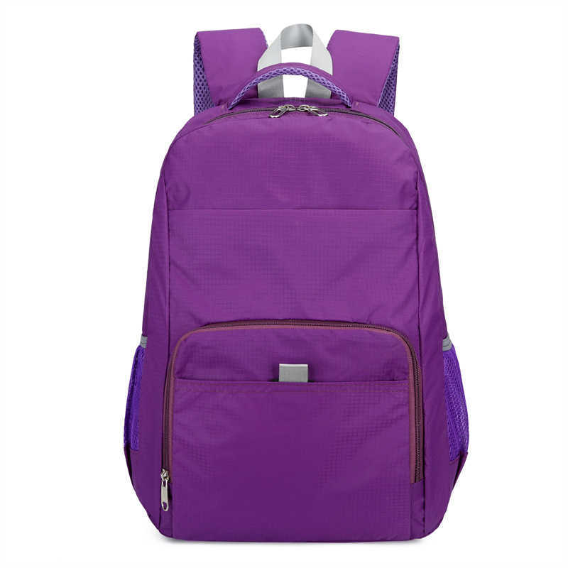 CMM Backpack Fashion Simple Folding Bag Light Large Capacity Backpack Sports Leisure Schoolbag Print