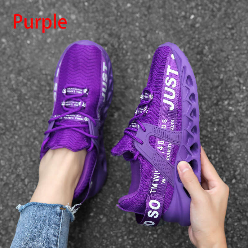 Men's And Women's Casual Sports Comfortable Breathable Mesh Walking Soft Home Tennis Shoes