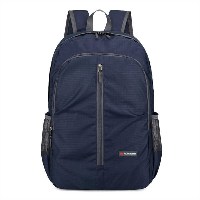 CMM Summer Backpack Outdoor Leisure Sports Backpack Lightweight Large Capacity Folding Bag