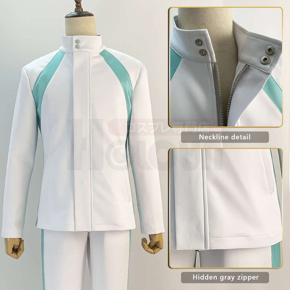 HOLOUN Haiky Anime Aobohsai High School Uniform Oikawa Tooru Cosplay Costume Wig Embroidery Full-Zip Tracuit Daily Wear