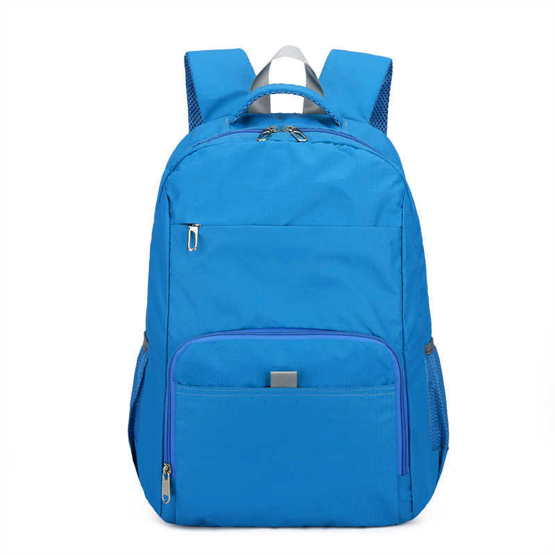 CMM Backpack Fashion Simple Folding Bag Light Large Capacity Backpack Sports Leisure Schoolbag Print