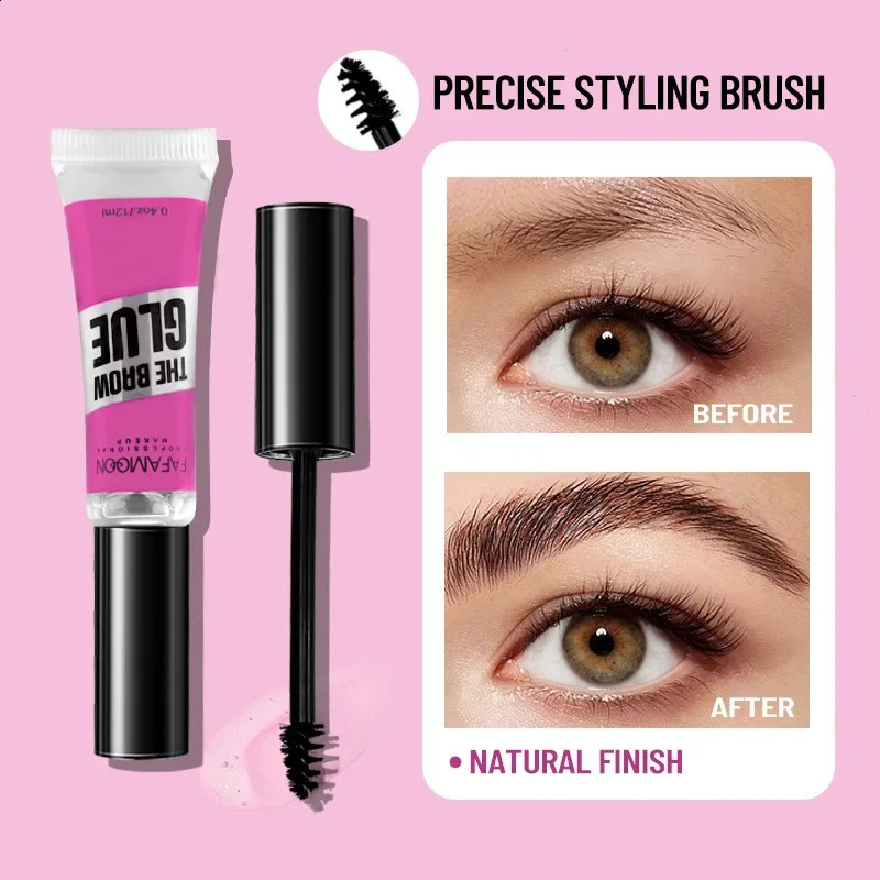 3D Eyebrow Styling Gel Waterproof Transparent Quick Dry Eyebrow Long-lasting Wax Set Brow Lifting Eyebrow Enhancers Makeup 240914
