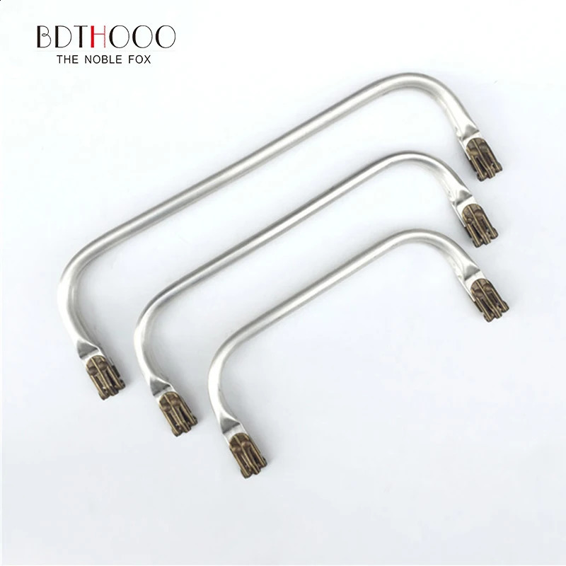 10PCS 20-30cm Metal Frame For Purse Doctor Aluminium Tube Handle bag Accessories Clutch Parts 3 Colour 240909