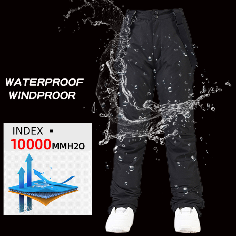 New Ski Suit Men Winter Snow Parkas Warm Windproof Outdoor Sports Skiing Down Jackets And Pants Male Snowboard Wear Overalls