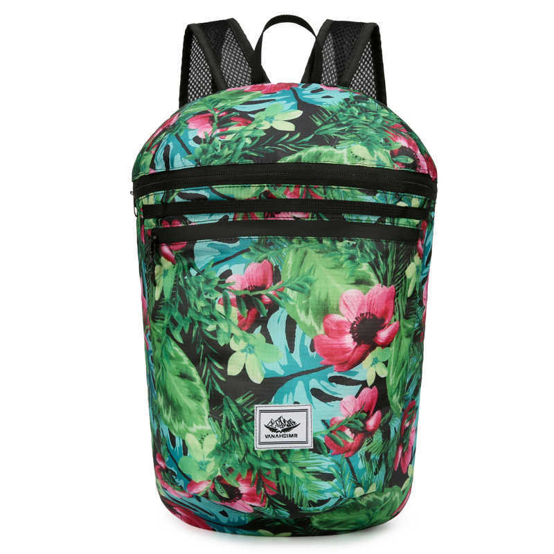 CMM Folding Bag Mens Colorful Outdoor Backpack Large Capacity Lightweight Versatile Travel Outdoor Cycling Sports Backpack