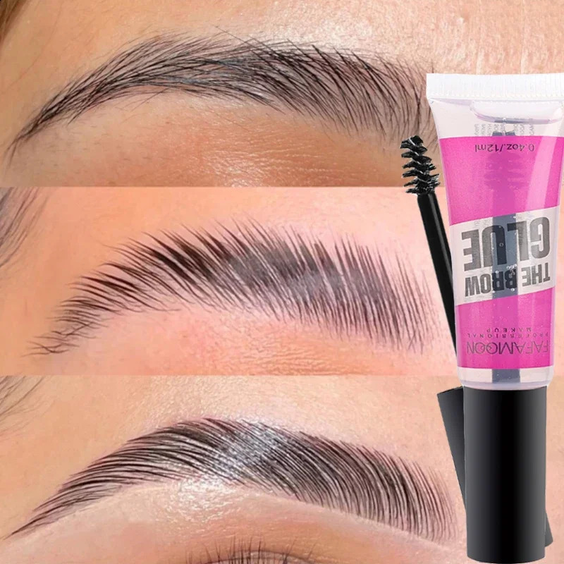 3D Eyebrow Styling Gel Waterproof Transparent Quick Dry Eyebrow Long-lasting Wax Set Brow Lifting Eyebrow Enhancers Makeup 240914