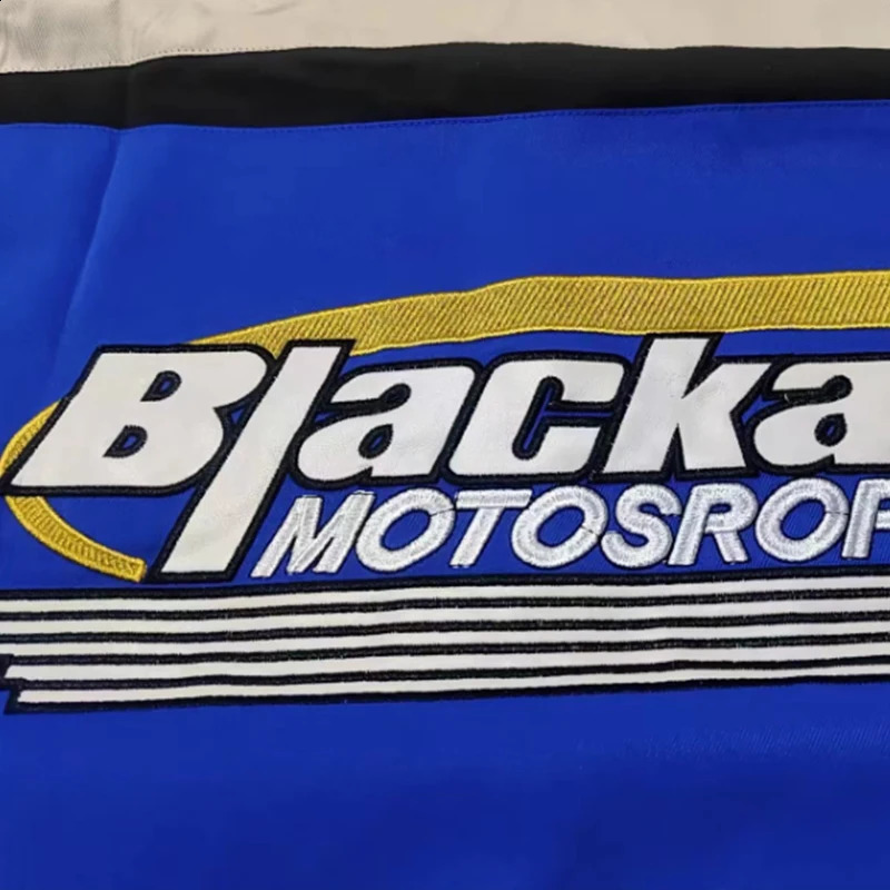 Motorcycle Baseball Jackets Men Y2K Harajuku Letter Embroidery Patchwork Coats Vintage Hip Hop Streetwear Varsity Jacket Unisex 240911