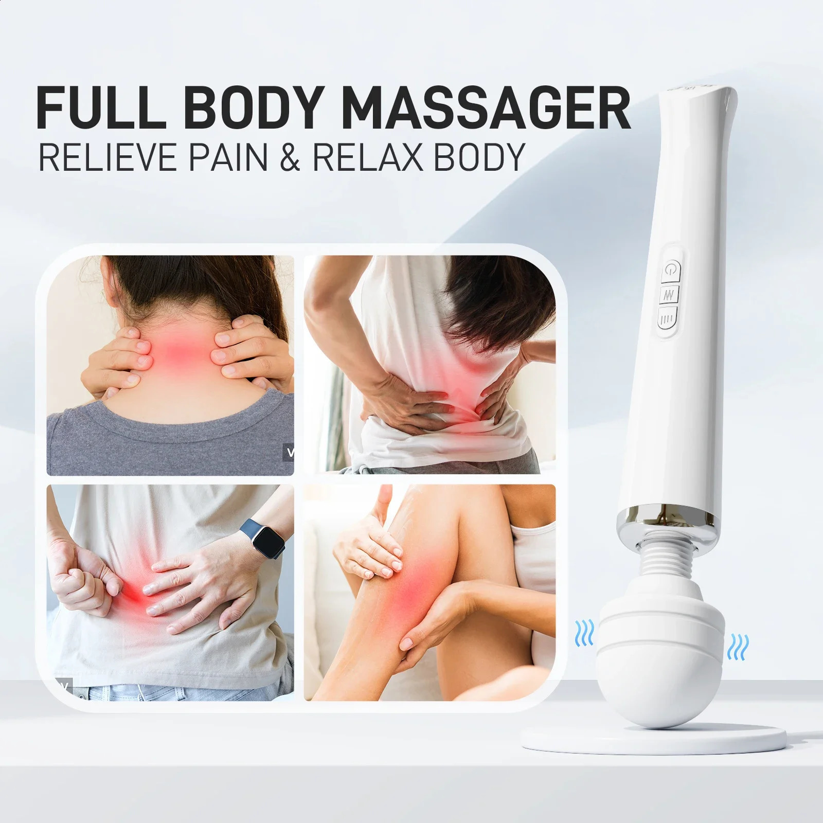 Huge AV Massager Big Magic Wand Vibrators for Women Erotic Toys G Spot Massager Clitoris Stimulator Adult Sex Toys for Woman 240914