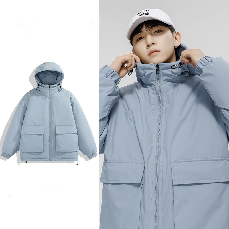 Hot Sale Men's Outwear Jacket Casual Winter Cotton Jacket Thicken Coats Down parka winter waterproof fashion men casual warm High Quality Downs J