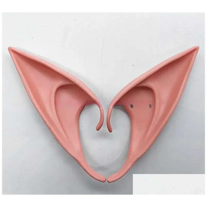 Party Mas Elf Ear Halloween Fairy Cosplay Accessores Vampire Mask For Latex Soft False 10Cm And 12Cm Sn961 Drop Delivery Home Garden Dhjng JJ