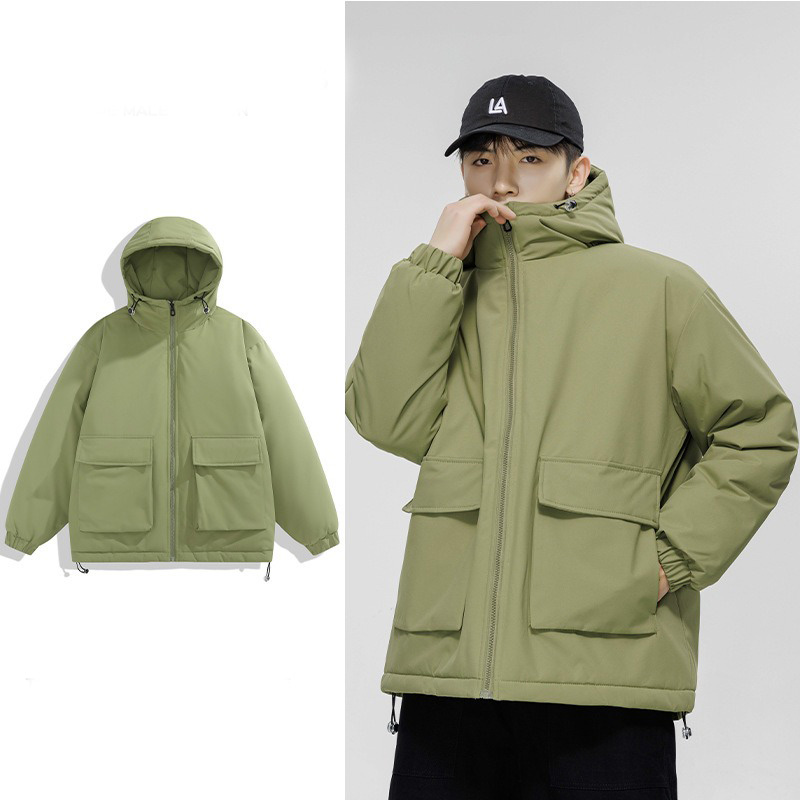 Hot Sale Men's Outwear Jacket Casual Winter Cotton Jacket Thicken Coats Down parka winter waterproof fashion men casual warm High Quality Downs J