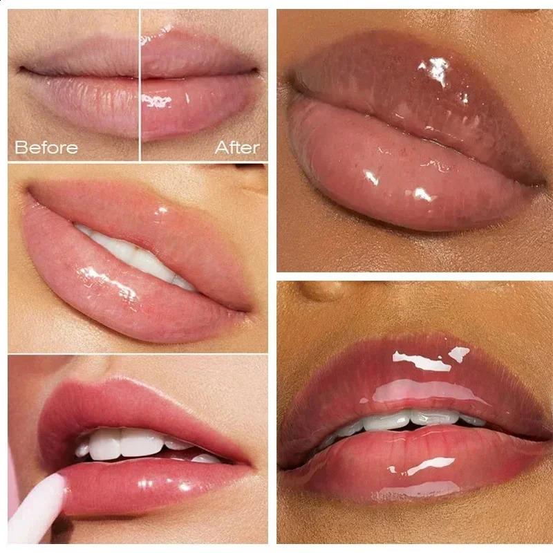 Instant Volumising Lip Plumper Oil Enhancer Gloss Plumping Serum Moisturizing AntiWrinkle Lipstick Sexy Care Makeup 240911