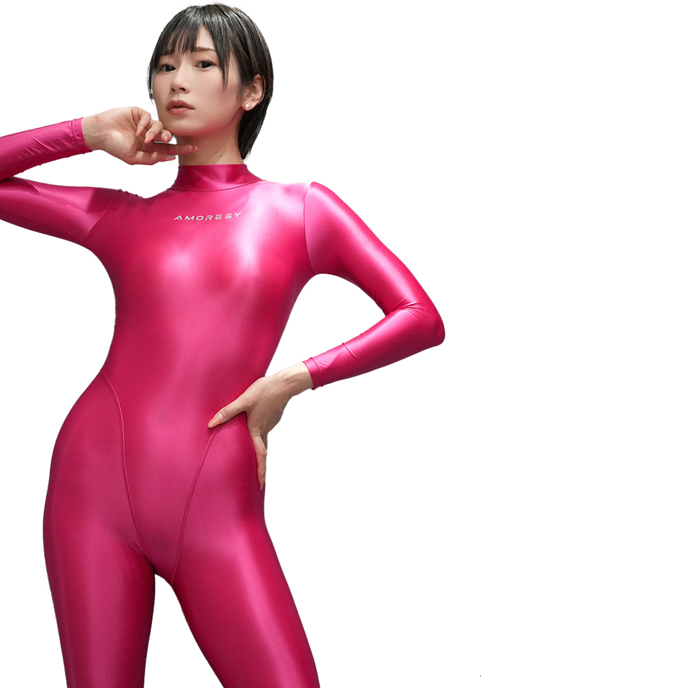 AMORESY Athena Series Ultra-Thin Diving Tight Fitting Japanese One-Piece Compeve Hot Spring Semi-Sheer Swimsuit Jumpsuit