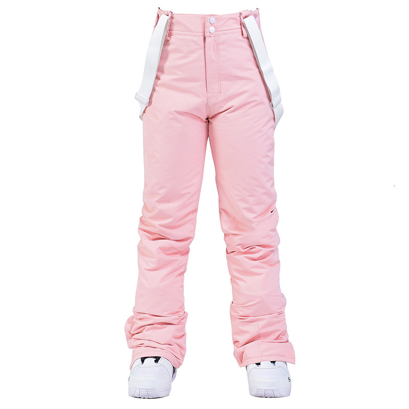 New Women Men's 2025 Ski Winter Warm Snowboarding Waterproof Outdoor Sports Snow Pants Overalls Thickening Skiing Trousers