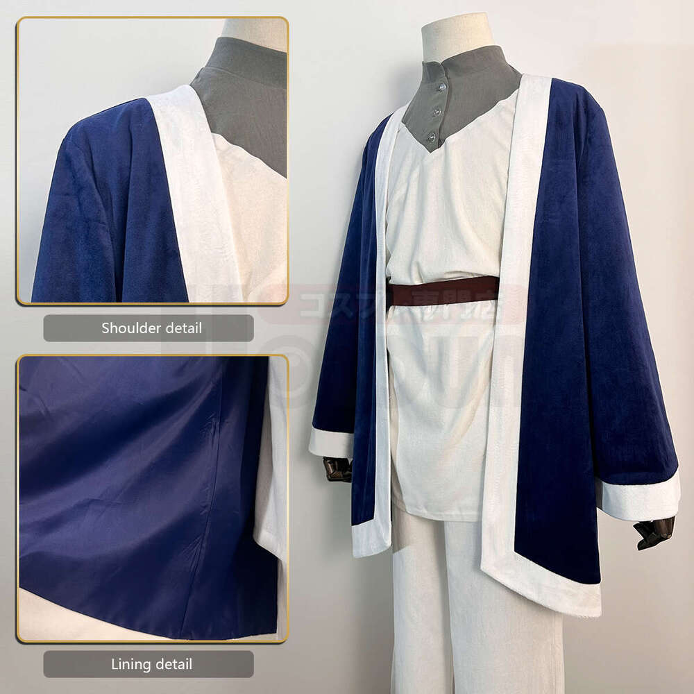 HOLOUN Delicious In Anime Fa Touden Cosplay Costume Wig Cloak Tops Pants Hat Cos Convention Rose Net Halloween Christmas Gift