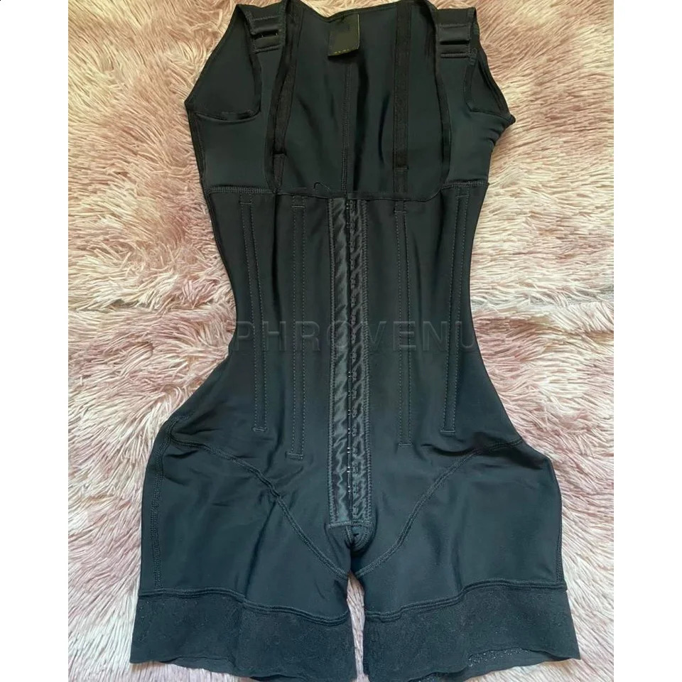 Fajas Colombia high compression weight loss suit with bone waist trainer body shaping surgery hip lift body shaping device 240913