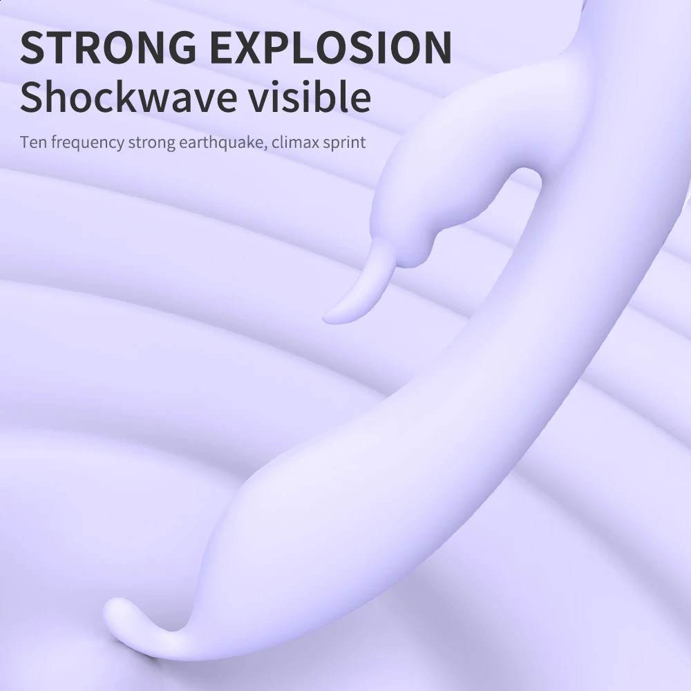 Rabbit vibrator female vaginal massager Clit stimulator Gspot dildo adult sex toy 240914