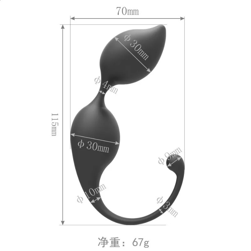 Female Silicone Vaginal Kegel Exercise Shrinking Ball Gravity Pussy Relaxation Recovery Intimate Erotic Sex Toy Women Sexualues 240904