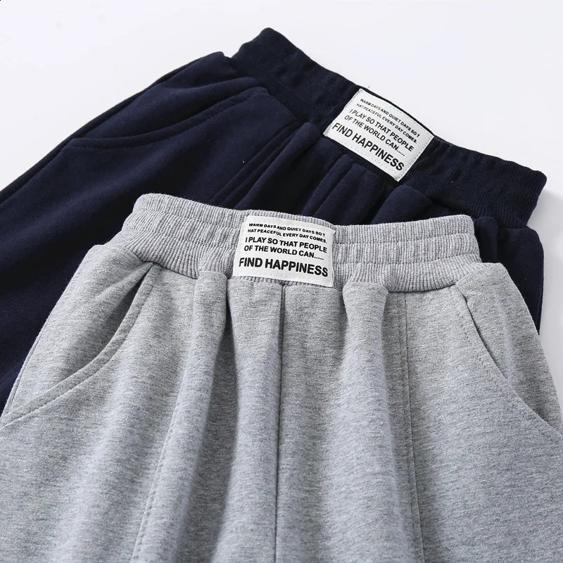 Autumn Children Boy Jogger Pants Cotton Letter Sticker Little Boys Sports Pant Loose Korean Casual Kids Baby Boy Sweatpants 240906