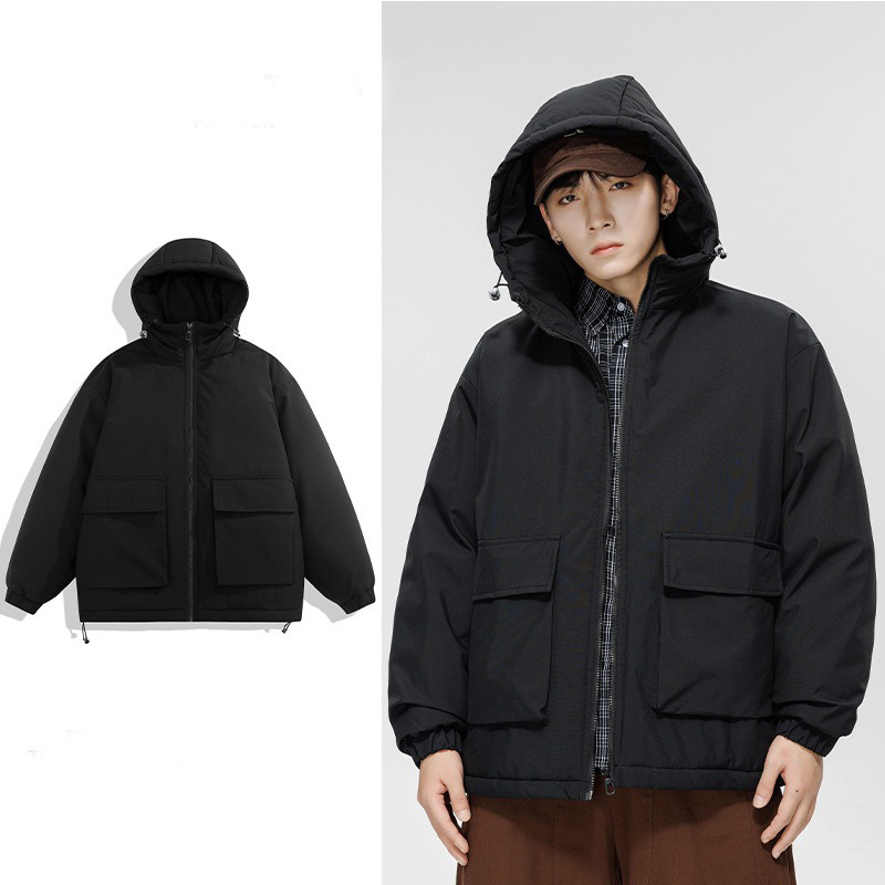 Hot Sale Men's Outwear Jacket Casual Winter Cotton Jacket Thicken Coats Down parka winter waterproof fashion men casual warm High Quality Downs J