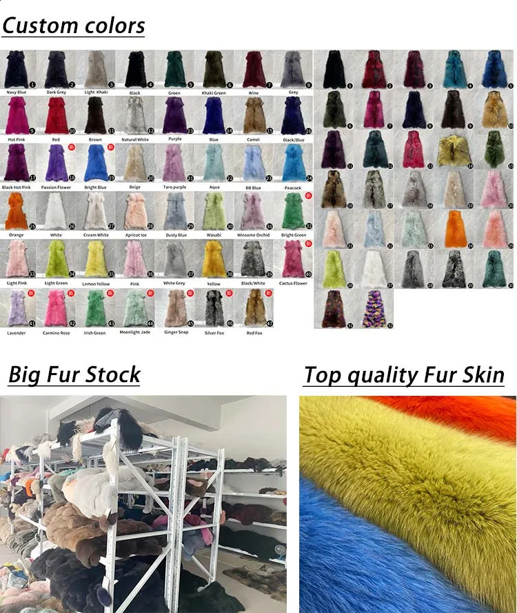 Men Winter Coat Orignal Thick Real Silver Fox Fur Over Coat Real Fox Fur Jacket 240905