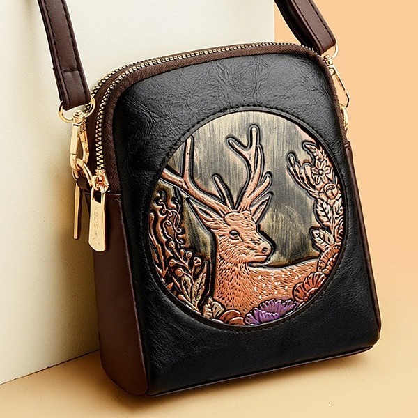 Kebi 2025 Emed Mobile Phone Premium Small Tote Bag Double-layer Casual Designer Bag Women's Crossbody Bag Small Wallet Women's Handbag