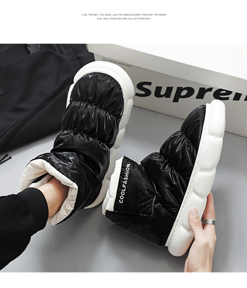 Free Shipping New Ankle Designe Booties Winter Snow Cotton Boots Womens Mens Shoes Comfortable