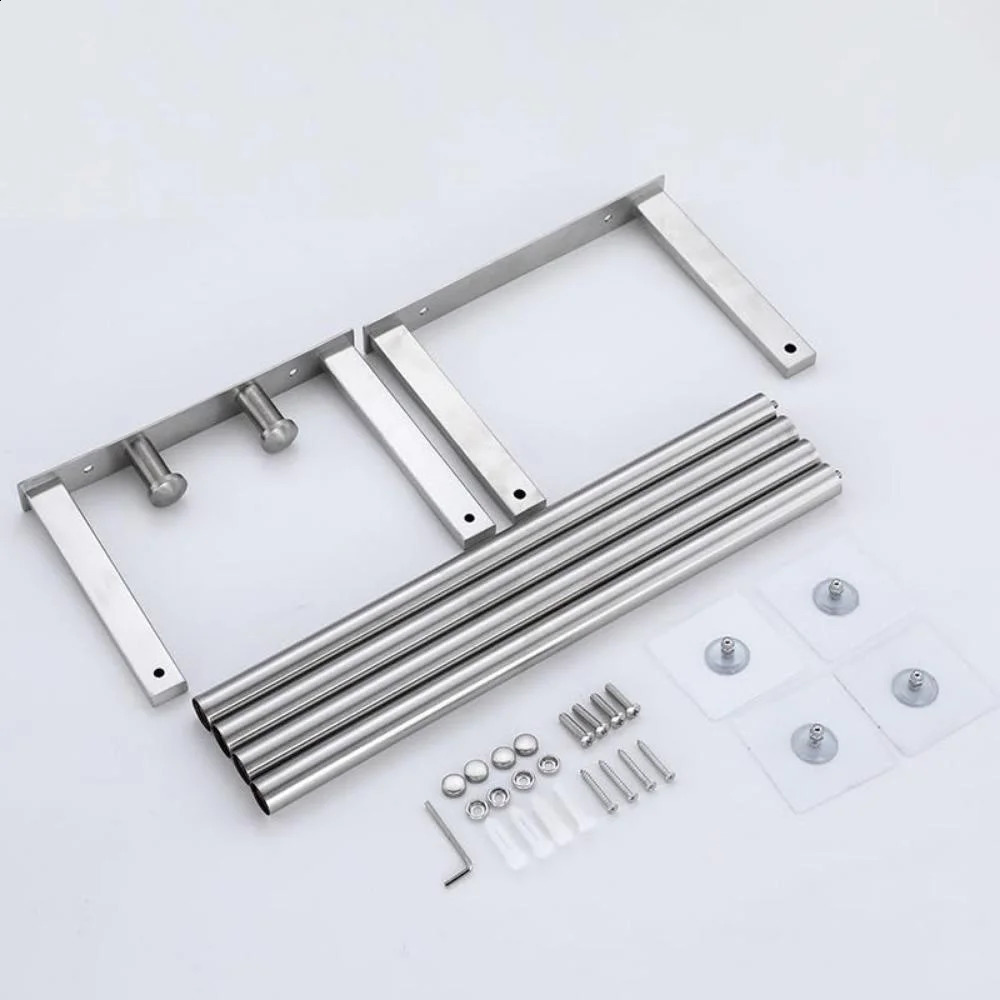 Bathroom towel rack for rolling towels wall mounted towel storage rack stainless steel towel storage rack for bathroom organization 240913