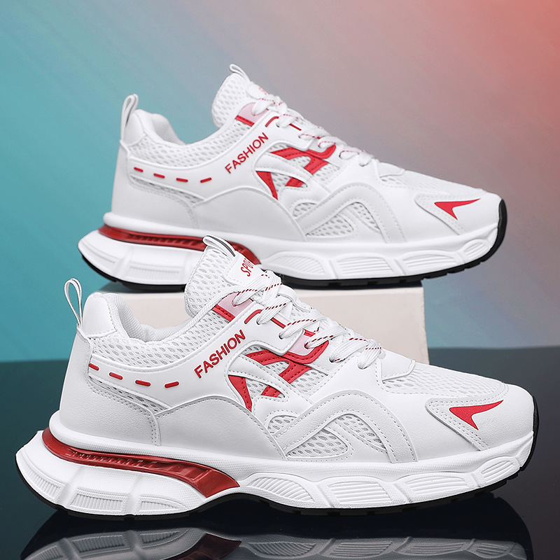 Men Sports Breathable Trendy Versatile Athleisure Style Running Shoes Sneakers fashion