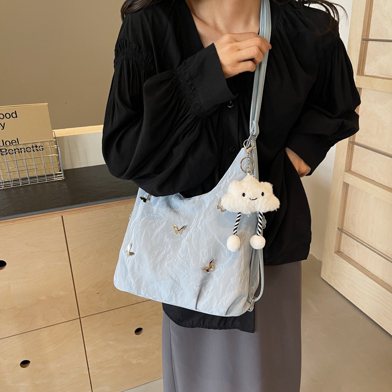 New Simple And Cute Handbag Designer Crossbody Bag With High-end Texture Large Capacity Crossbody Body Summer Niche Simple Handheld Shoulder Bag Handb
