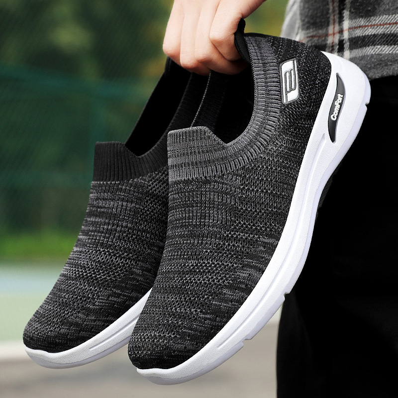 Men Casual Sports Shoes Soft Sole Comfort Simple Design Versatile Hiking Free shipping