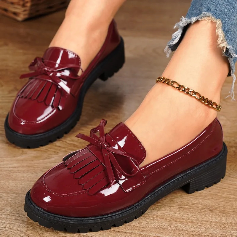 2014 Summer Womens Simple Solid Color Fashion Round Toe Mary Shoes PU Leather Outdoor Leisure Office Womens High Heels 240914
