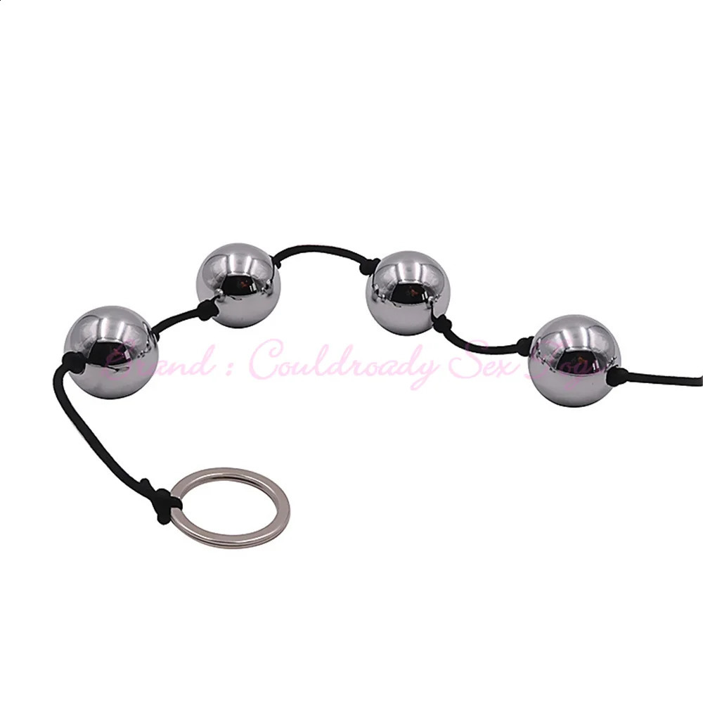 Erotic Weighted Vaginal Balls Geisha Kegel Exerciser Metal Ben Wa Ball Anal Beads Plug Adult Sex Toys for Woman 240904