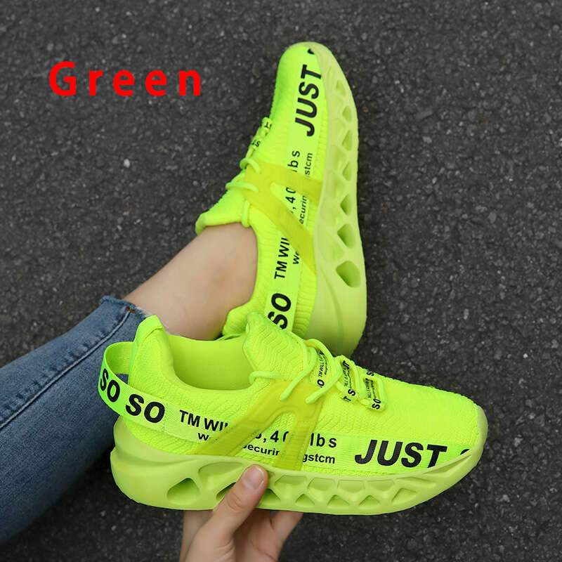 Men's And Women's Casual Sports Comfortable Breathable Mesh Walking Soft Home Tennis Shoes