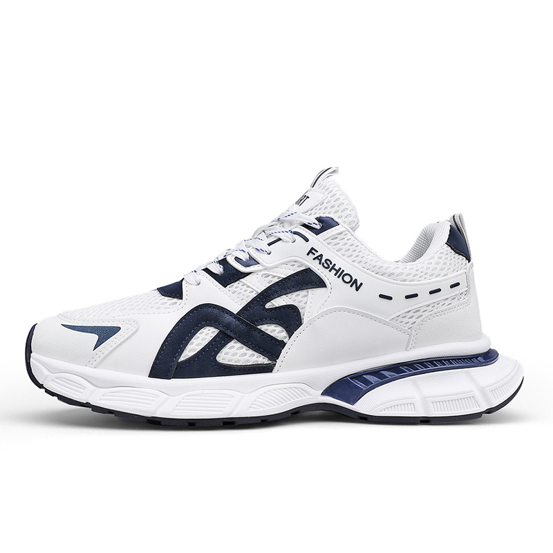 Men Sports Breathable Trendy Versatile Athleisure Style Running Shoes Sneakers fashion