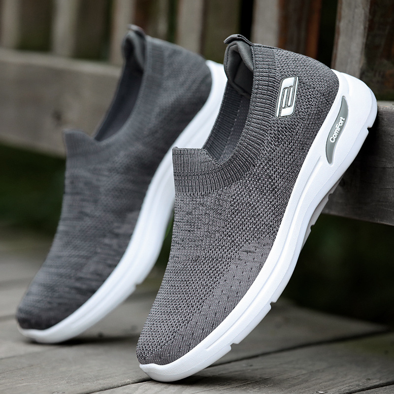 Men Casual Sports Shoes Soft Sole Comfort Simple Design Versatile Hiking Free shipping