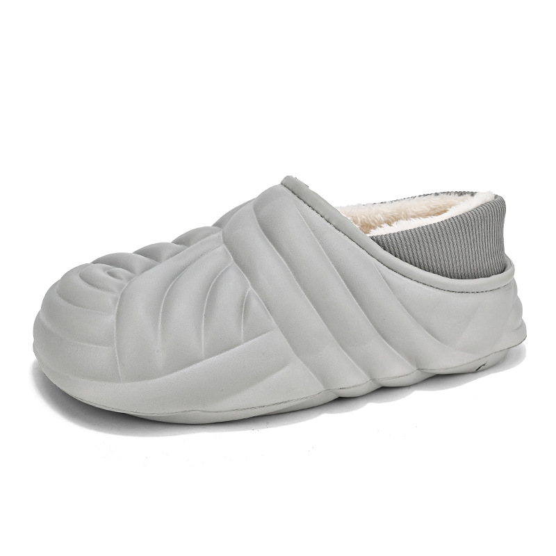 Winter Warm Comfy Couple Slippers for Men & Women Closed-Toe Trendy Design | Free Shipping cad6