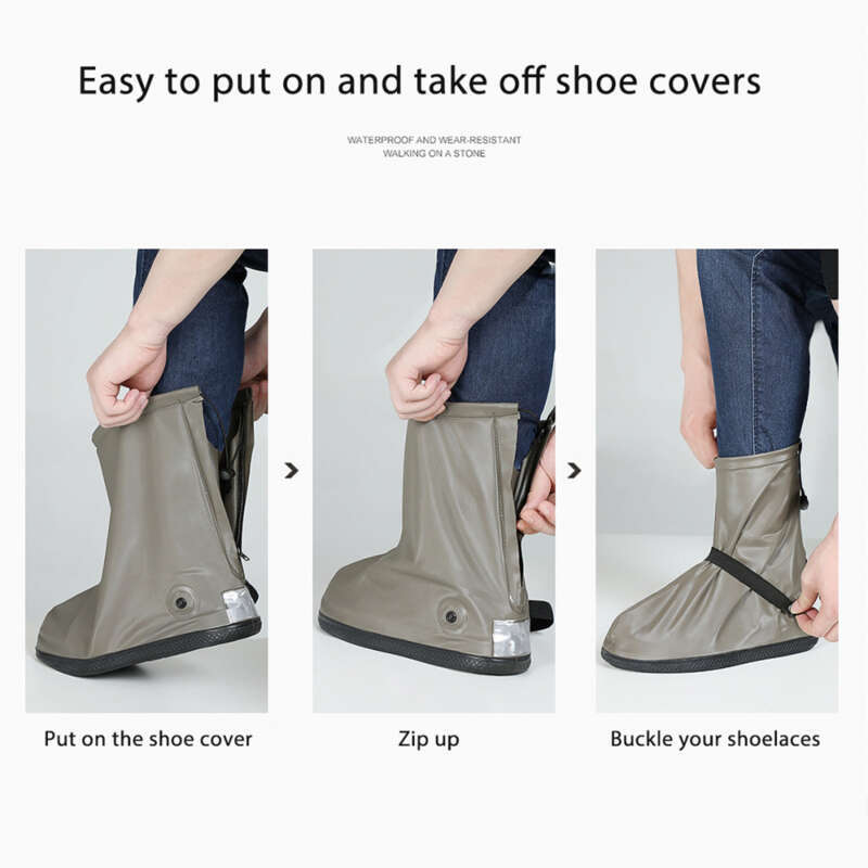 Shoe Cover Hot Sell Creative Waterproof Reusable Motorcycle Cycg Bike Boot Covers Rainproof Shoes Cover Rain