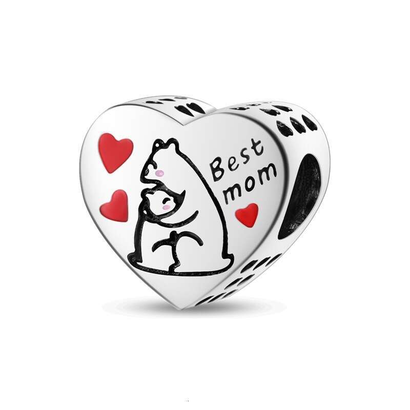 New 925 Sterling Silver Charm FOREVER clip beads Fit Charms Silver 925 Original Bracelet DIY Jewelry Making For women Gifts