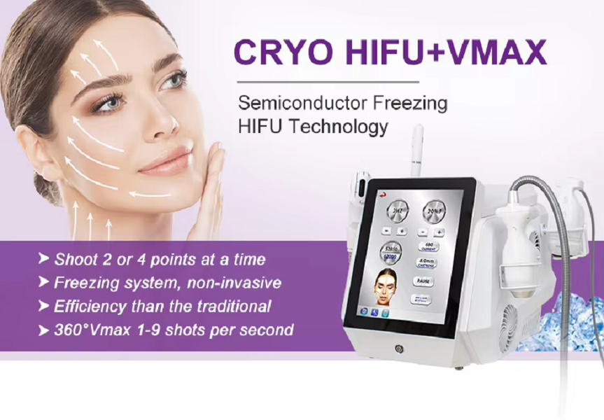 6 in 1 12D HIFU Non-Invasive Face Lift Skin Tightening Vaginal Tightening Smas Facial Treatment HIFU Machine