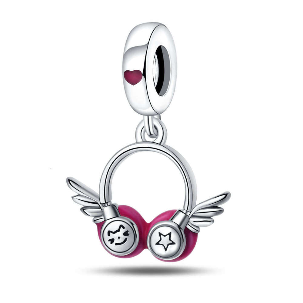 New 925 Sterling Silver Charm Music Series - Romantic Earphone Beads Fit Charms Silver 925 Original Bracelet DIY Jewelry Making For women Gifts