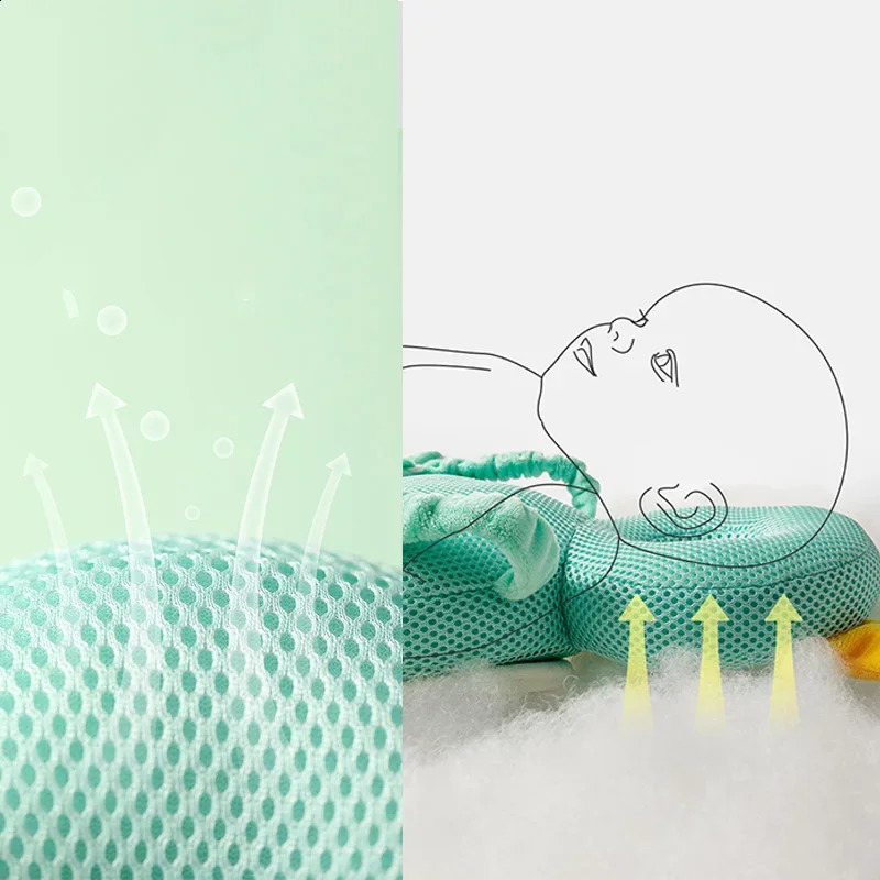 Baby Head Protector Backpack Pillow For Kids 1-3 Y Toddler Children Soft PP Cotton Protective Cushion Cartoon Security Pillows 240905