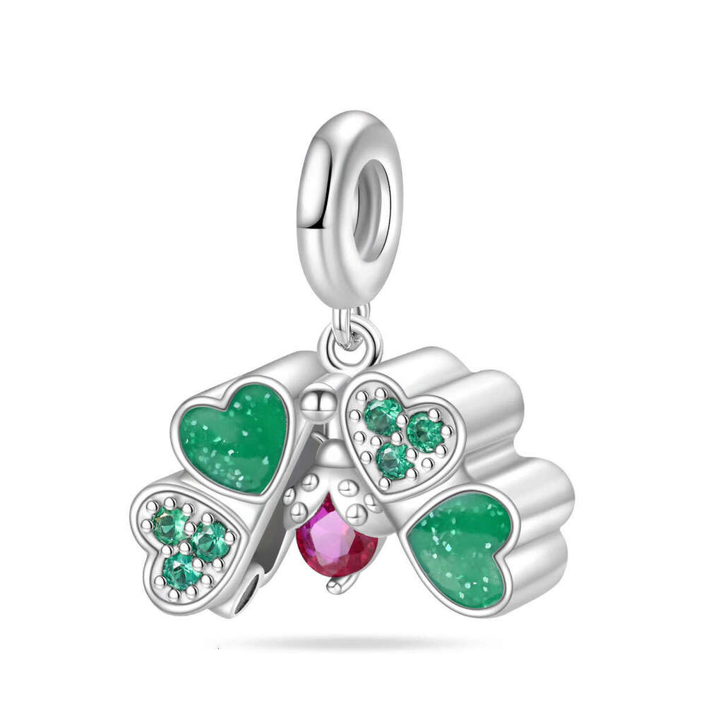 New 925 Sterling Silver Charm Blue Love Cat Claw Clover Pendant Fit Charms Silver 925 Original Bracelet DIY Jewelry Making For women Gifts